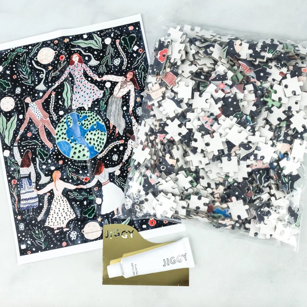 Jiggy 450-Piece Puzzle Women Of The World